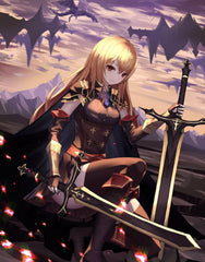 Anime Girl With Sword