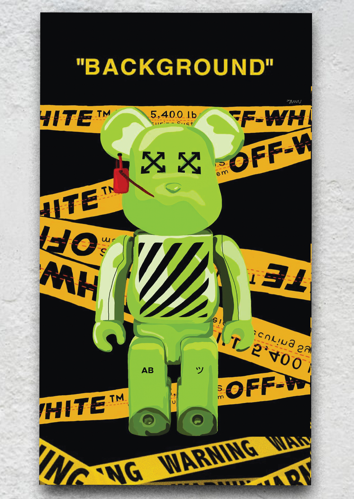 Off White Gummy Bear