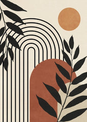 MINIMALIST TROPICAL ART