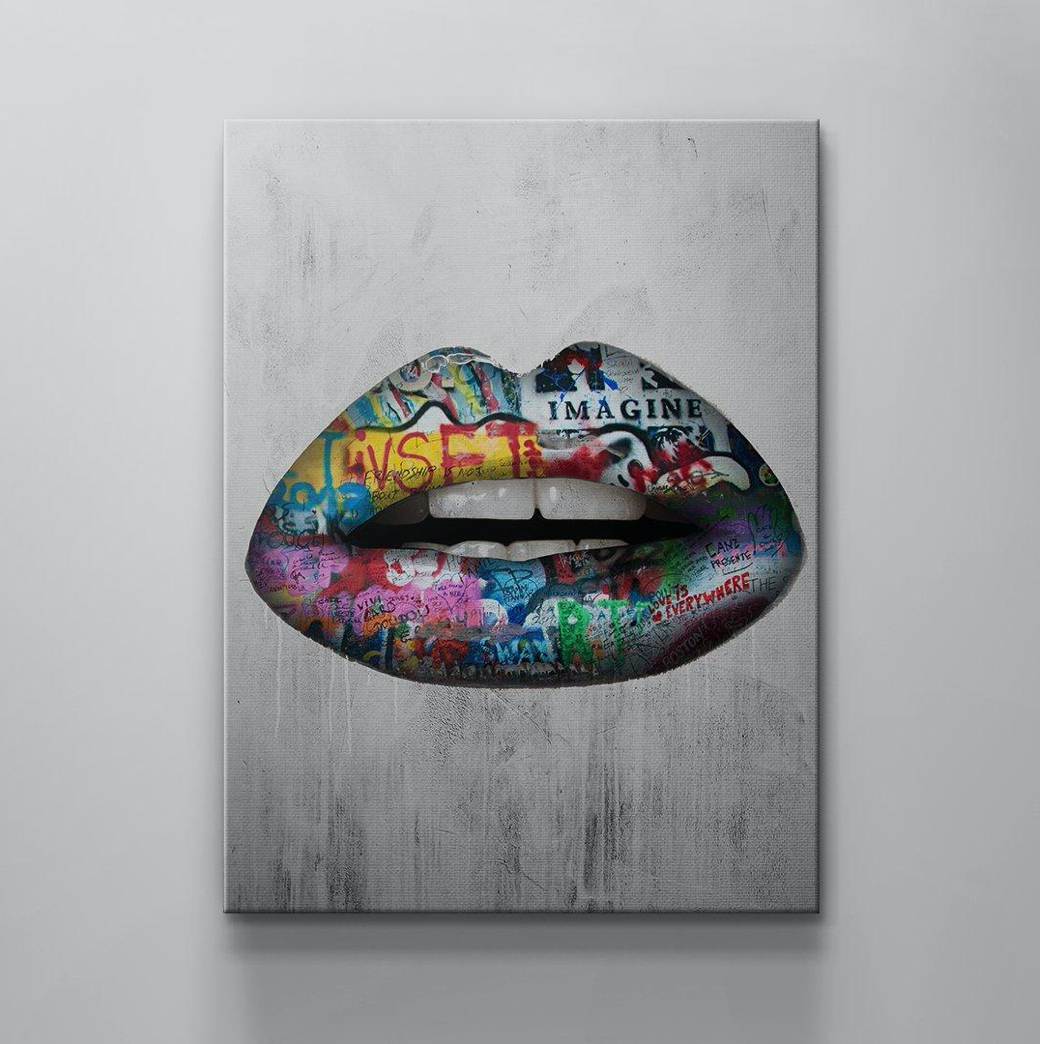 Graffiti Lips