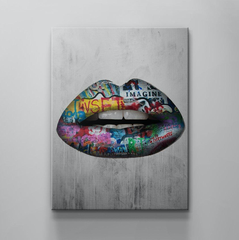 Graffiti Lips