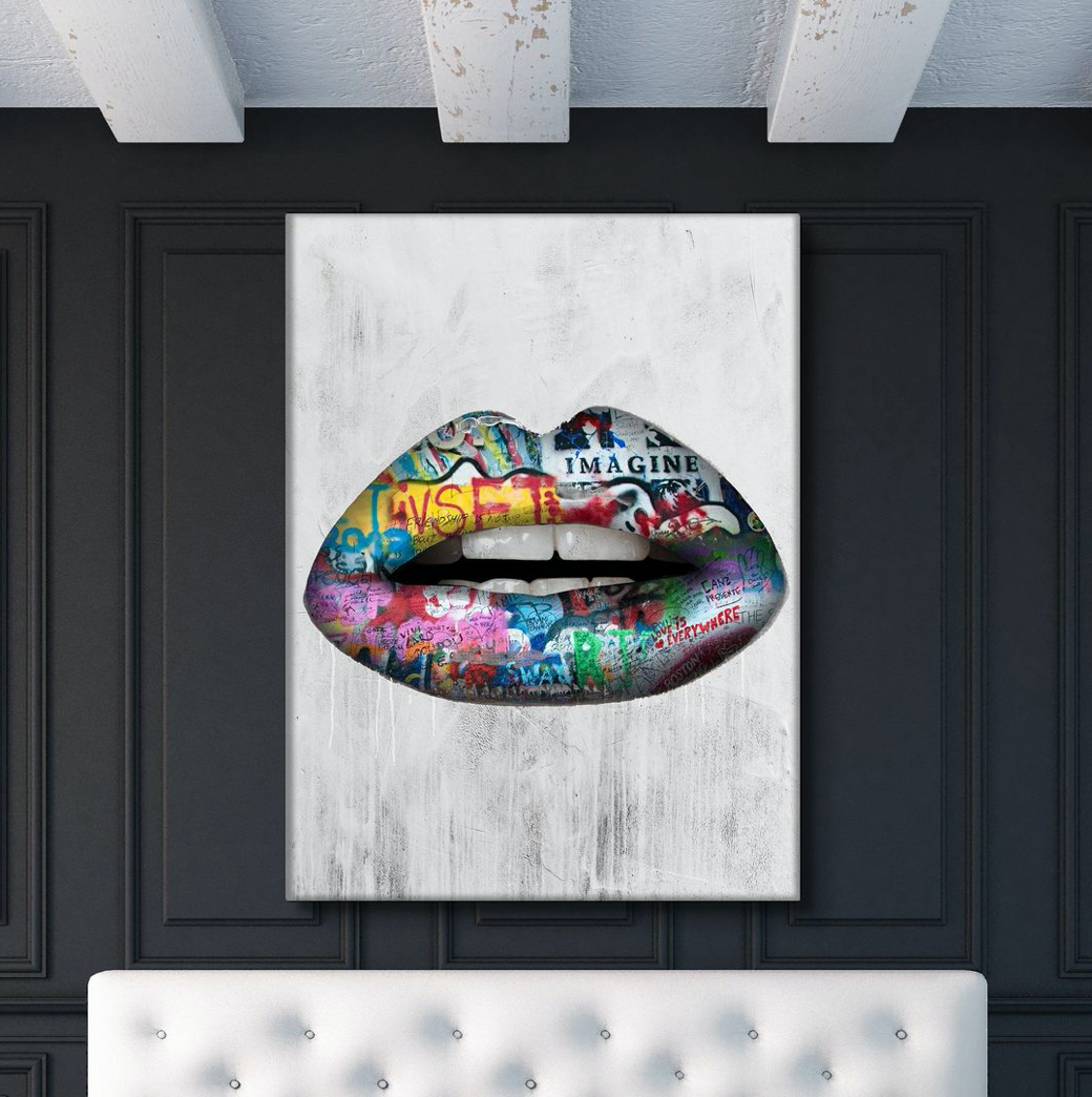 Graffiti Lips