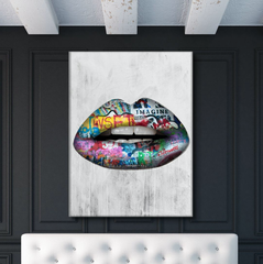 Graffiti Lips