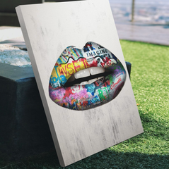 Graffiti Lips