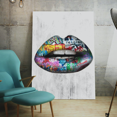 Graffiti Lips