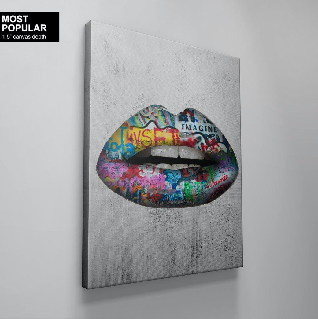 Graffiti Lips
