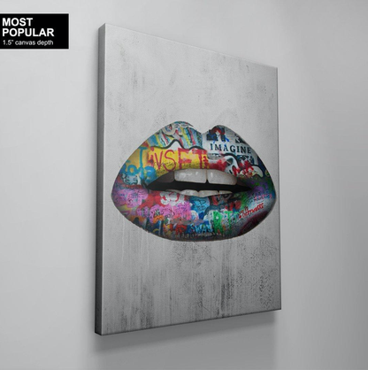 Graffiti Lips