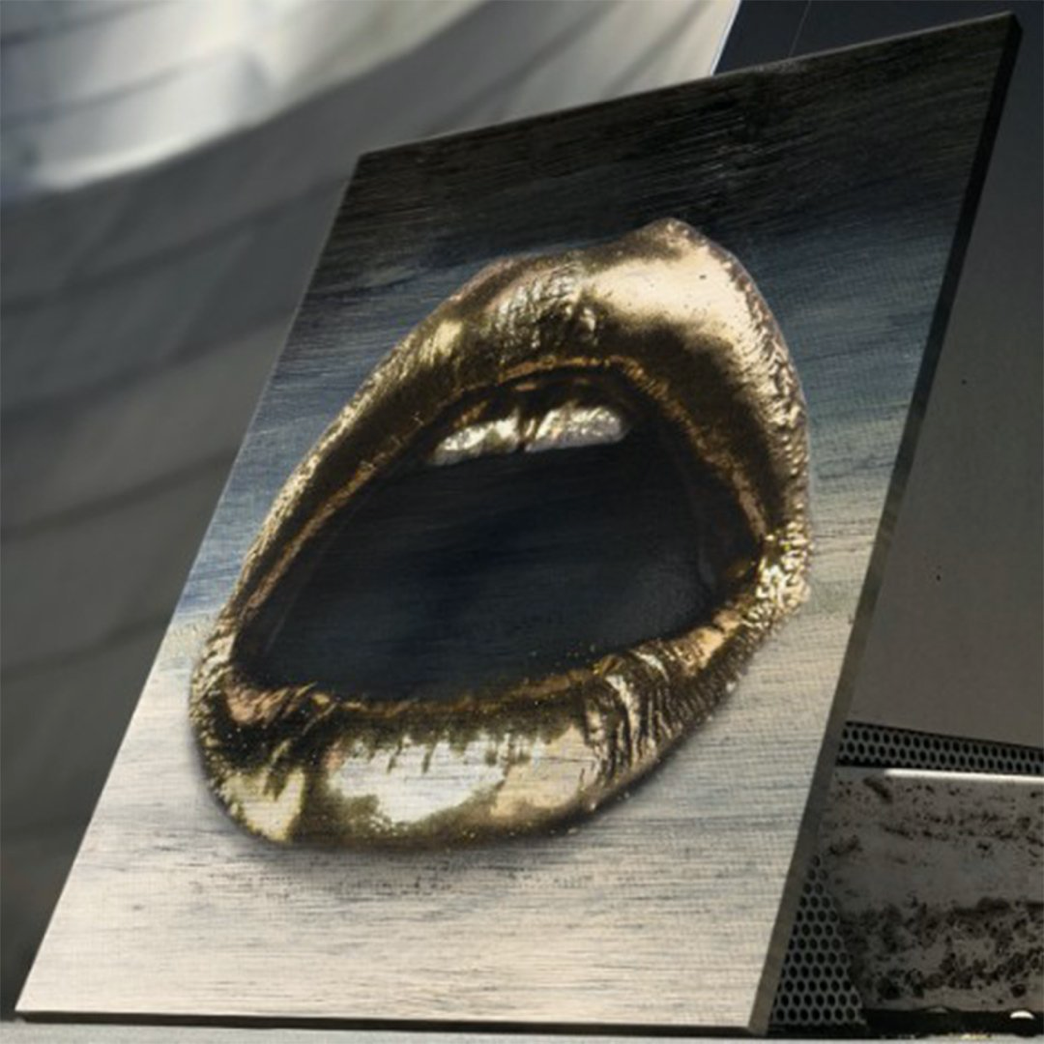 Gold Lips Gradient