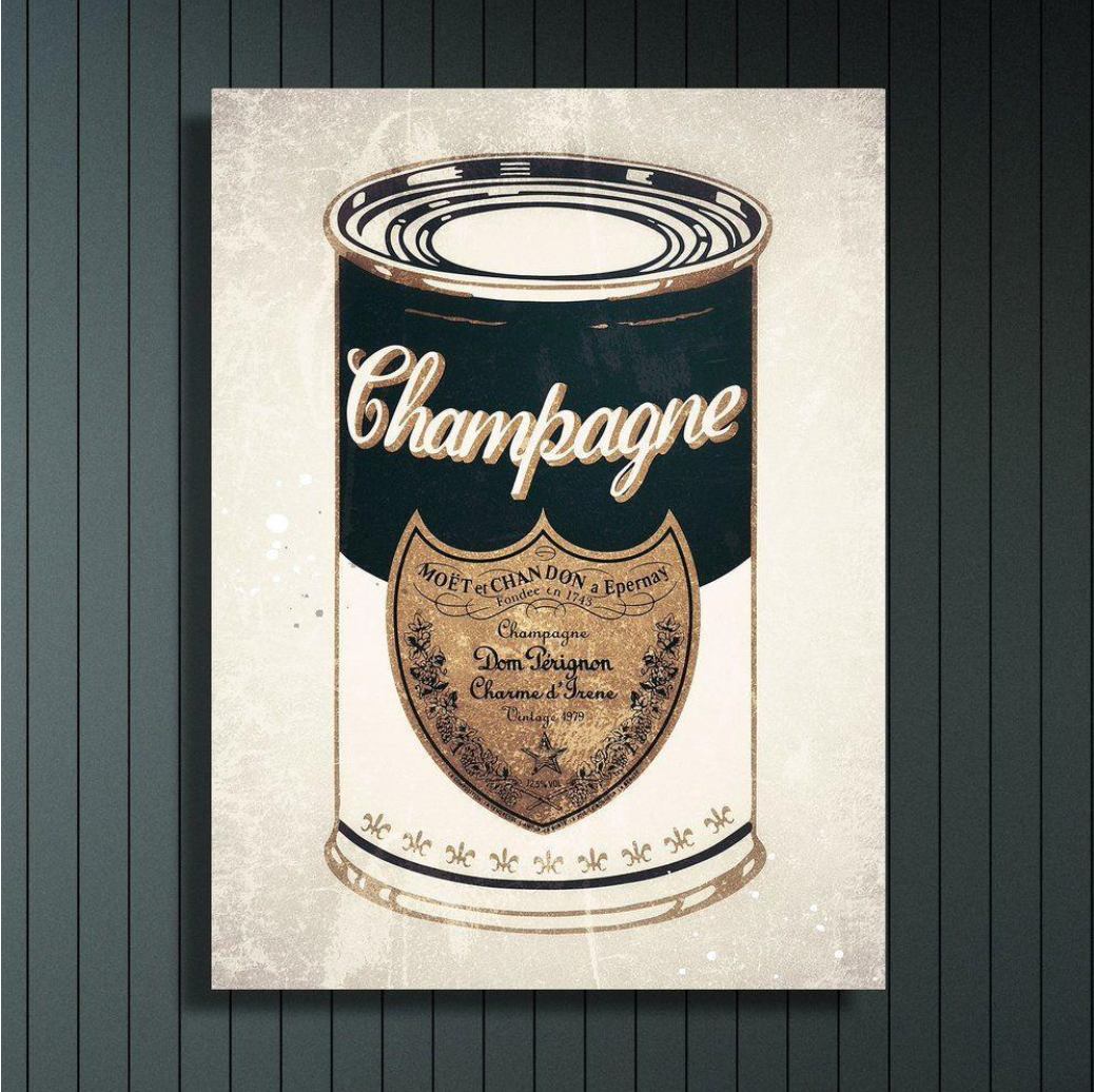 Champagne Tin