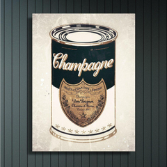 Champagne Tin