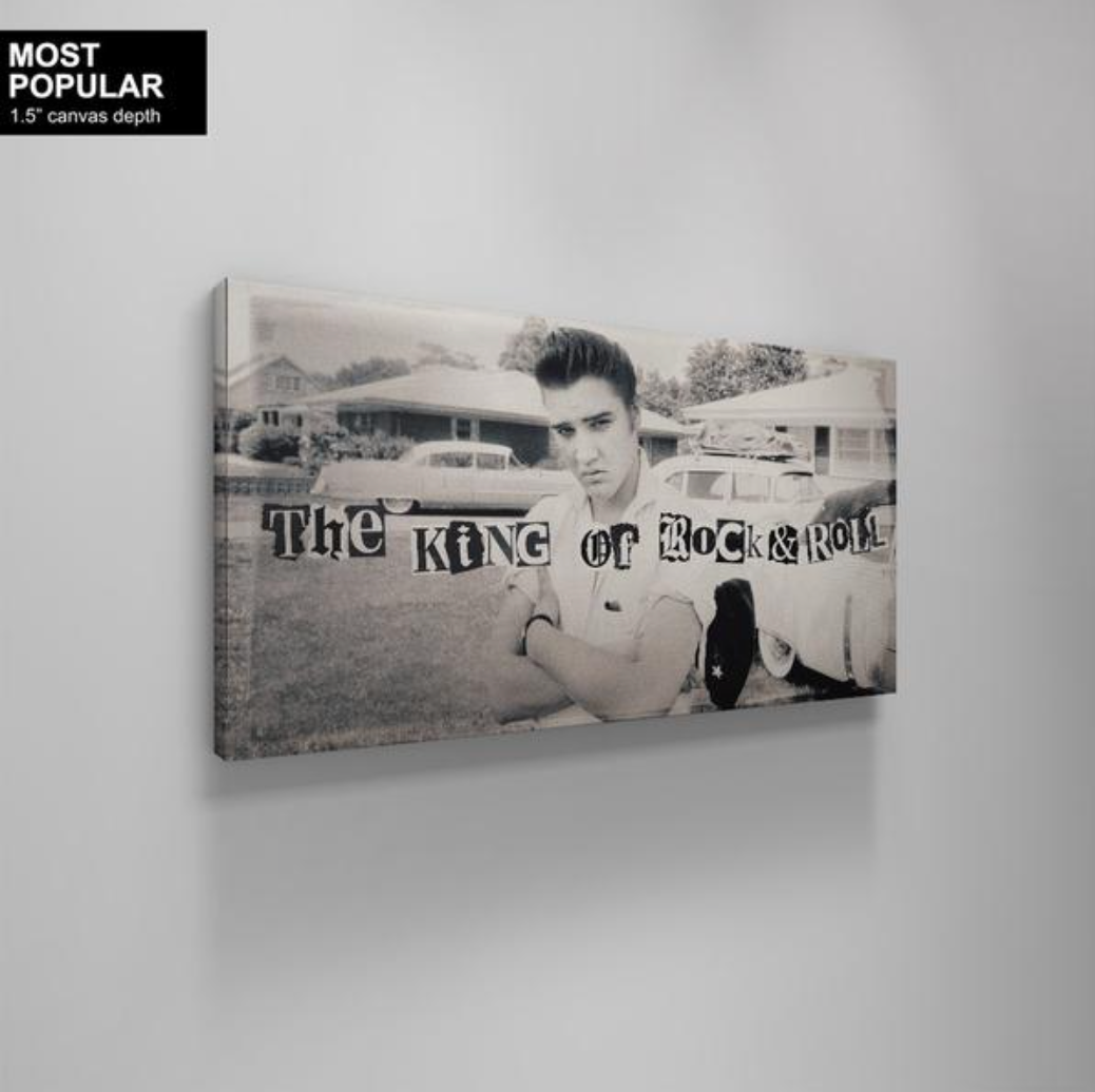 Elvis Presley Singer - King of Rock N Roll
