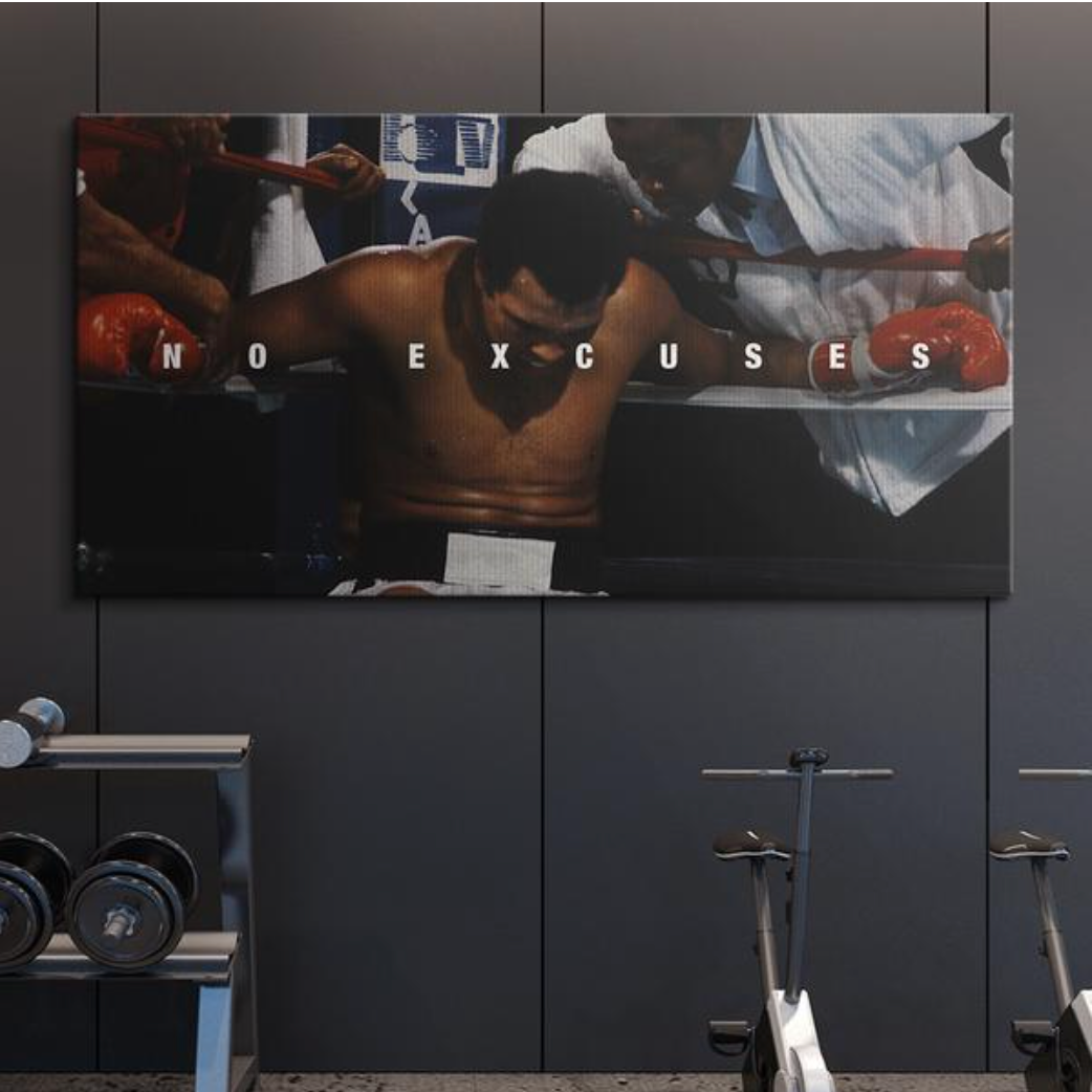 Muhammad Ali No Excuses - Boxing