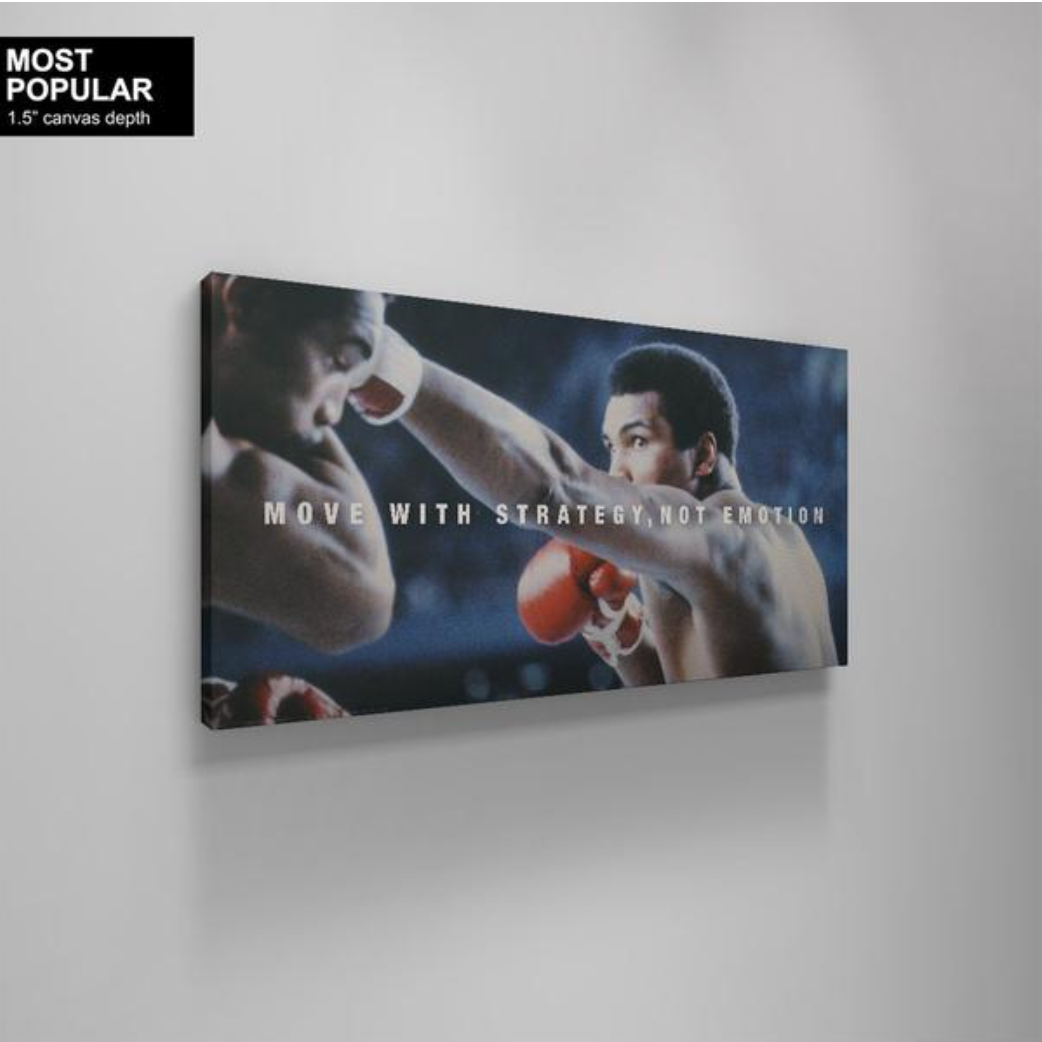 Muhammad Ali Move With Strategy - Boxing
