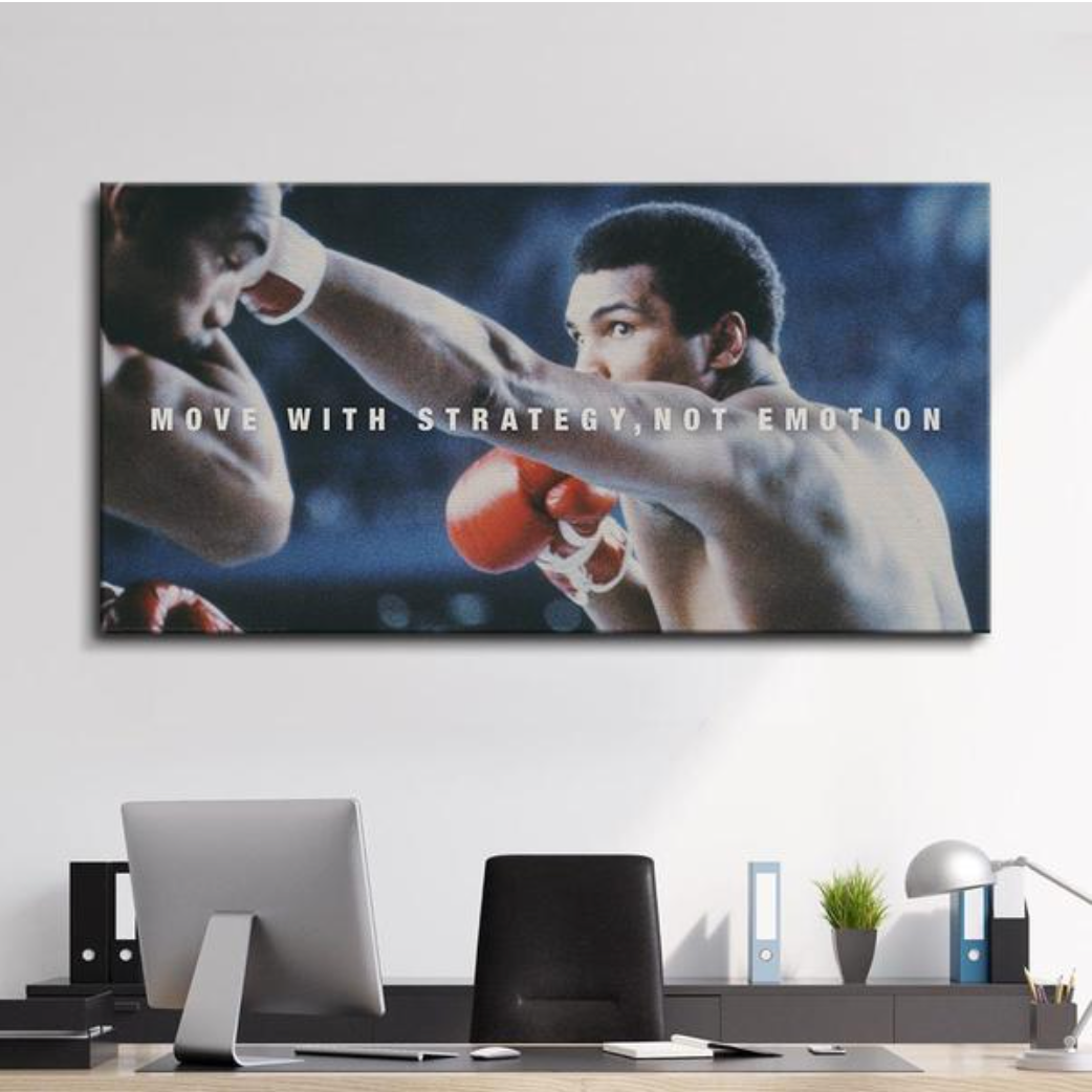 Muhammad Ali Move With Strategy - Boxing