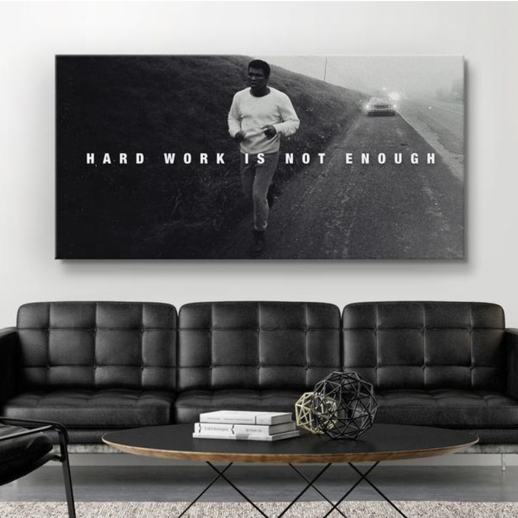Muhammad Ali Hard Work Is Not Enough - Boxing