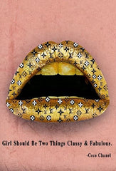 LV Golden lip