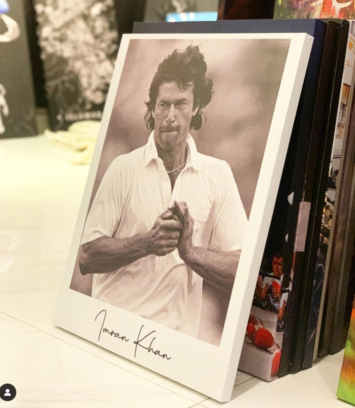 Custom B/W Polaroid Style with Name.