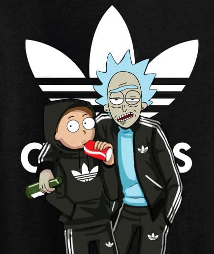 adidas x rick & morty