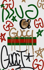 gucci glitter art