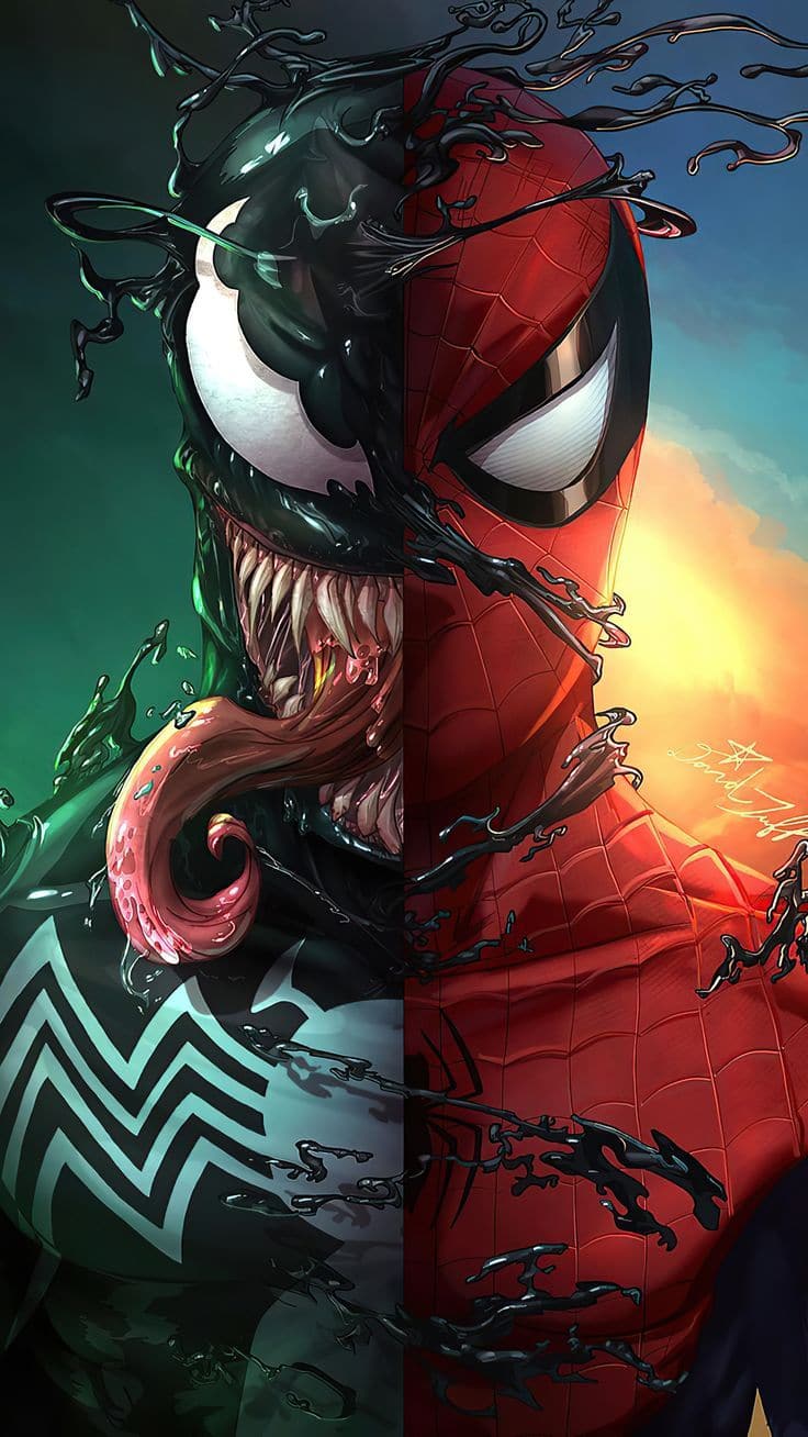 spidy x venom