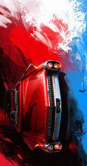 Abstract Car Art
