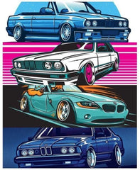 BMW's Car Collage