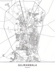 gujranwala map