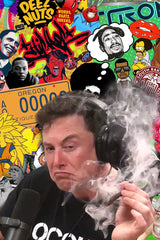 smoking elon musk