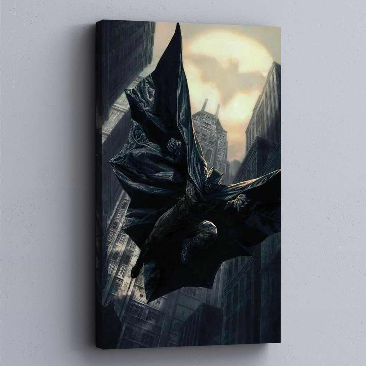 Batman flying