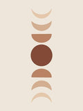 Boho Moon Throughout the Month