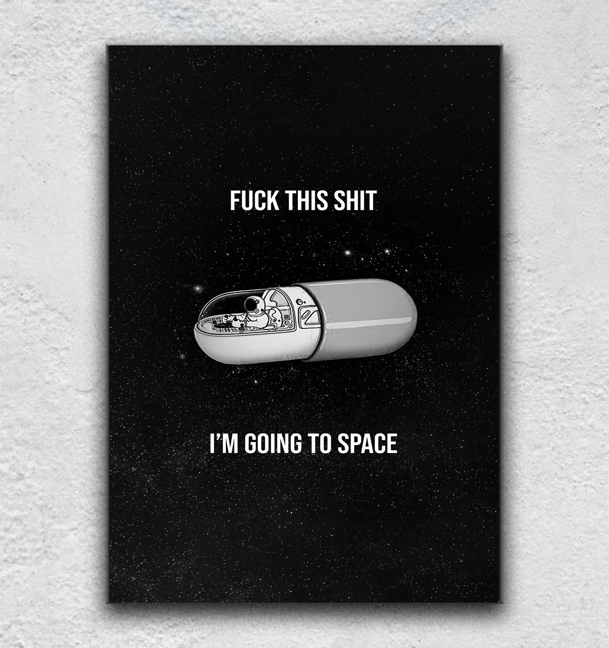 I'm going to space