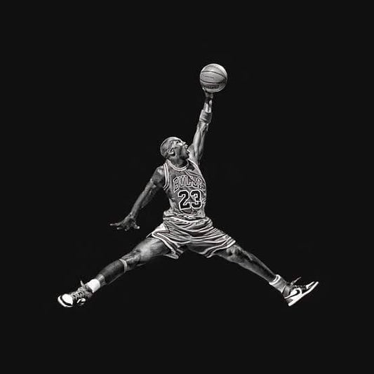 Micheal jordan iconic