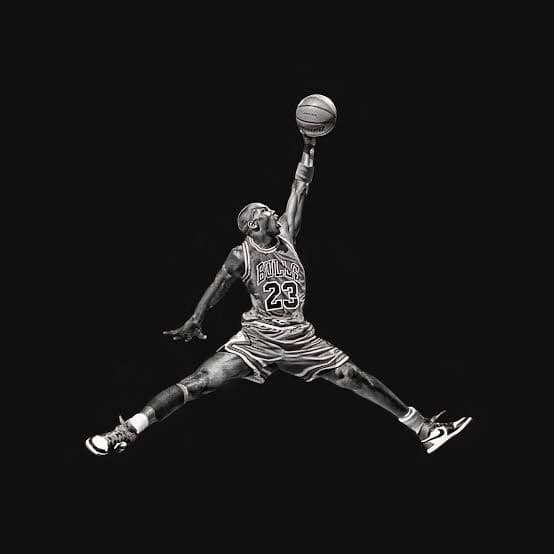 Micheal jordan iconic