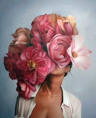 A Flower head girl
