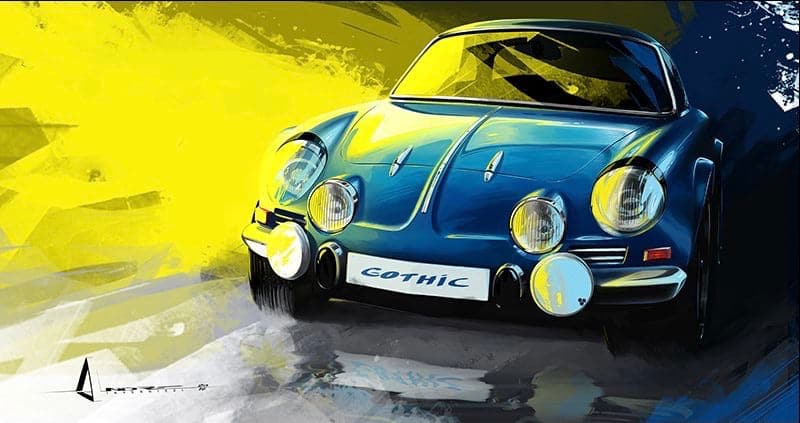 Gothic yellow