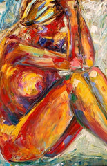 Woman in sorrow