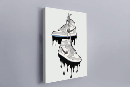 Dripping jordans