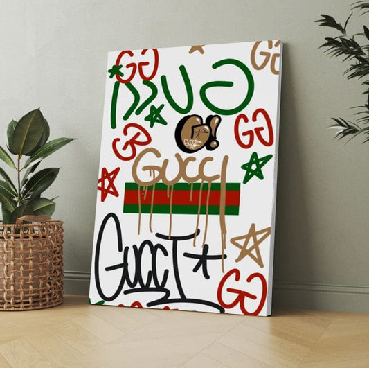 gucci glitter art